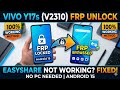Vivo Y17s Frp Unlock/Bypass Android 15 | Fix - EasyShare Not Working | Frp bypass Without PC