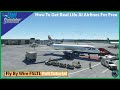 How To Get Real Ai Airlines For Free in Microsoft Flight Simulator | Flybwire FSLTL Full Tutorial