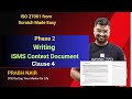 How to Write Effective ISMS Documents:Interpret Clause 4