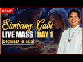 *SIMBANG GABI* DAY 1 FILIPINO LIVE MASS TODAY II DECEMBER 16, 2025 II FR. FIDEL ROURA