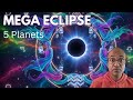 Solar Eclipse with 5 Planets in Aquarius — The Great Reset of 2026