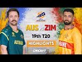 AUS vs ZIM T20 World Cup Match Highlights | ICC World Cup 2026 | AUS vs ZIM Cricket 19