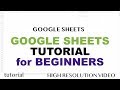 Google Sheets - Tutorial for Beginners - Part 1