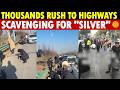 Chinese Aunties Rushed Onto A Highway For “Silver,” Risking Their Lives—It Was Just Aluminum Scrap