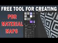 Free Tool For Creating PBR Materail Maps from photos| Make PBR textures in minutes