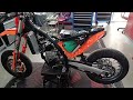 What's new on the 2025 KTM smr450 supermoto bike