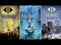 Little Nightmares 1 + 2 + All DLC Gameplay Walkthrough In Order (Full Game No Commentary)