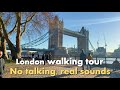 Experience TOWER BRIDGE  at sunset!  LONDON [4K HDR] #ambients