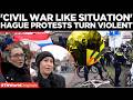 WATCH: Hague locals warn of 'civil war', NETHERLANDS ON BOIL as Clashes erupt at housing protest