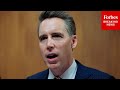 Josh Hawley Leads Senate Judiciary Confirmation Hearing For Judicial Nominees