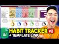How to Make an ADVANCED HABIT TRACKER in Google Sheets! *v2 TUTORIAL*