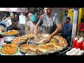 Super Fast BURGER MAKING | Crazy Street Egg Anda Bun Kabab Skills | Street Food Karachi Pakistan