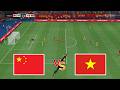 March 08,2026  VIETNAM  vs CHINA – Fierce Women’s Football Drama  FIFA23 HD Gameplay
