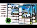 Membuat kalender 2020 dengan bawaan Coreldraw
