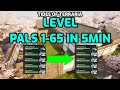 Palworld: Pal Leveling Guide | Level Four Pals 1-65 in 5 Minutes - Tides of Terraria