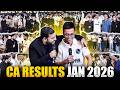 CA RESULT Jan 2026🥇CA Results की दहाड़🔥| CA Foundation \u0026 Inter Jan 26 Result Celebration🤩|