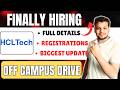 HclTech Hiring \u0026 Full Application Process Explained | HclTech Hiring 2026, 2025, 2024, 2023 Batch