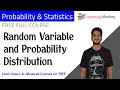 Random Variable and Probability Distribution || Lesson 43| Probability \u0026 Statistics |Learning Monkey