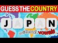 Guess the Country Without Vowels 🌍 Can You Decode the Nation Names? | Quiz DingDong
