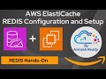 AWS Elasticache Redis Creation and redis-cli Configuration step by step process