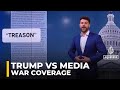 Trump calls for treason charges against media over US-Israel war on Iran coverage