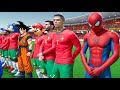 RONALDO MESSI SPIDERMAN GOKU ALL STARS PLAYING TOGETHER | PORTUGAL VS MEXICO