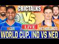 🔴 Live: IND vs NED, T20 World Cup 2026, Live match Today, Live Cricket Score Commentary Last 12 Over