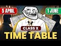 5 April से ऐसे पढो Class 10 🔥| how to start class 10th | class 10 timetable 2026-27