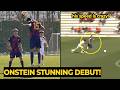 Barça’s new defender Juwensley Onstein made a brilliant debut for Barcelona!
