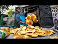 Making of Naan Bread | Famous Indian Bakery Food | Indian Street Food
