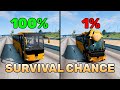 BeamNG.drive Realistic Crashes #15 | Epic Survival Chance Test