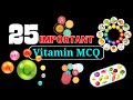 vitamin gk questions in English | vitamins detail video | important mcq of vitamins | vitamin MCQ Gk
