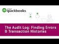 How to use the Audit Log in QuickBooks Online (Tutorial)