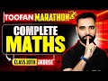 JKBOSE Class 10th | Complete Maths🔥 (Theory + CYQ's) | TOOFAN Marathon 🌪