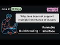 Java Runnable Interface Explained with Example | Implementing Threads in Java | DAY - 25 (Part - 2)