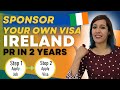 Move to Ireland without Sponsorship | Apply Ireland Work Visa with your Job Offer letter | Full demo