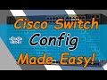 Cisco Switch Basic Config Tutorial (Step-by-Step)