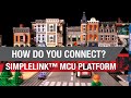 What can you connect with the SimpleLink MCU Platform?
