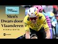 DRAMATIC FINALE! 🫨 | 2026 Men's Dwars door Vlaanderen Race Highlights | TNT Sports Cycling