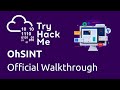 TryHackMe OhSINT Official Walkthrough