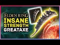 Elden Ring - INSANE Strength Scaling Weapon with BLEED \u0026 Ash Of War!!