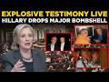 LIVE: Hillary Clinton Testifies, Makes Explosive Claims About Trump’s Past Ties to Jeffrey Epstein