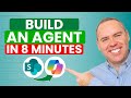 Build a Copilot Agent in SharePoint in Under 8 Minutes!