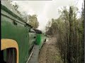 Steam locomotives 3801 \u0026 3830 - including cab ride from Unanderra to Robertson - August 2002