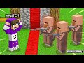 Minecraft Villagers SPLIT My Village in HALF!