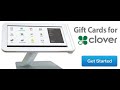 How to use your Clover Station gift cards app