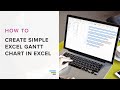 Build a Gantt Chart Using Excel 2016 | TeamGantt