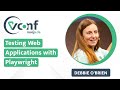 Debbie O'Brien: Testing Web Applications with Playwright – vuejs.de Conf 2022