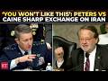 ‘You won’t like my answer’: Gen Caine tells Gary Peters to his face over Iran’s ‘Centre of Gravity’