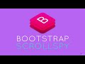 Scrollspy  In Bootstrap 4 || Learn Bootstrap